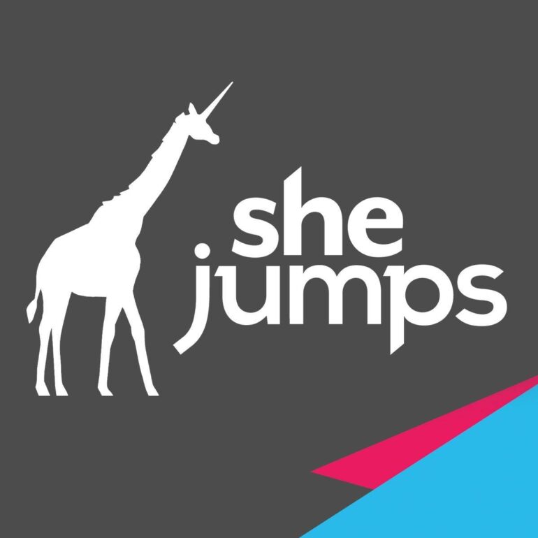 SheJumps Giraffeacorn Logo