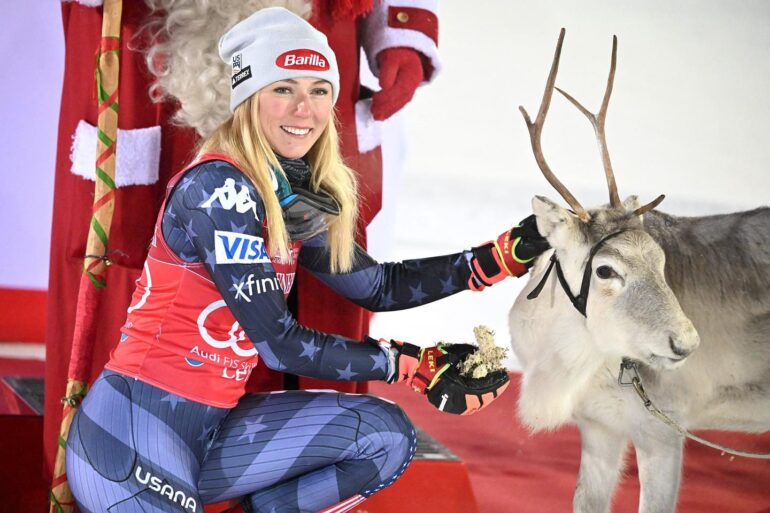 Mikaela Shiffrin Reindeer